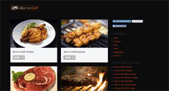 Desktop Screenshot of howtogrill.org